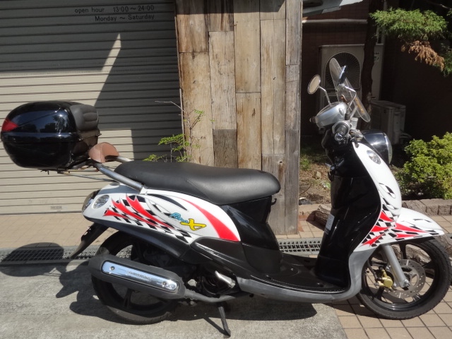 可愛い原付2種タイヤマハ フィーノ115Fi 書付実働　機関良好 ヤマハ フィーノ115X 128000円 バイク販売[110]