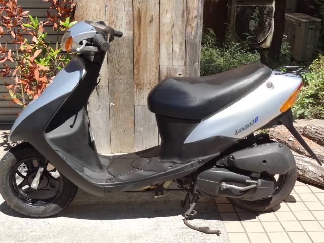 スズキ レッツ2G シャッターロック付 65000円 バイク販売[166]